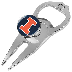 Illinois Fighting Illini - Hat Trick Divot Tool - Linkswalkerdirect