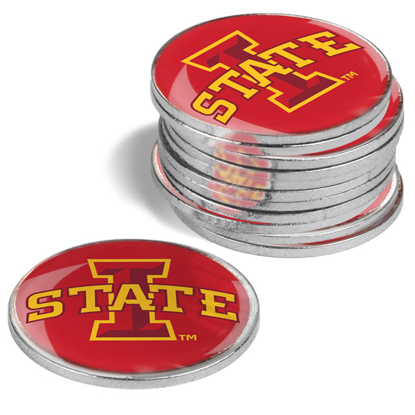 Iowa State Cyclones - 12 Pack Ball Markers