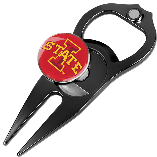 Iowa State Cyclones - Hat Trick Divot Tool Black