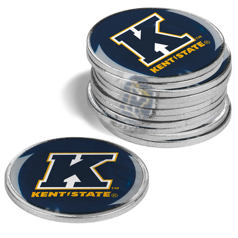 Kent State Golden Flashes - 12 Pack Ball Markers