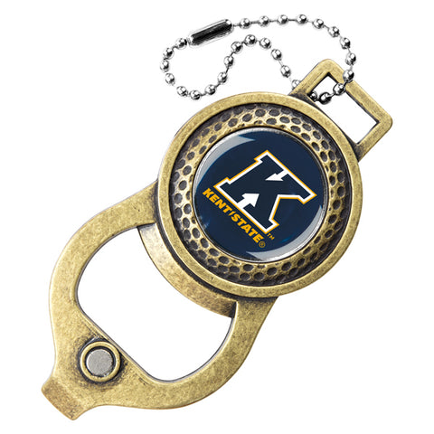 Kent State Golden Flashes Golf Bag Tag with Ball Marker