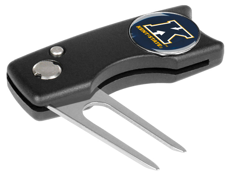 Kent State Golden Flashes - Spring Action Divot Tool