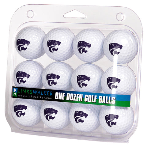 Kansas State Wildcats Golf Balls 1 Dozen 2-Piece Regulation Size Balls