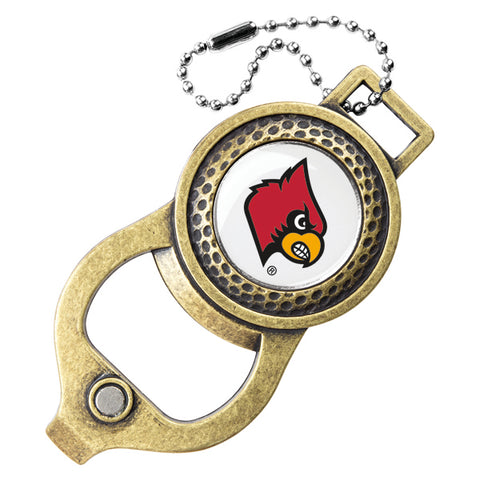 Louisville Cardinals Golf Bag Tag with Ball Marker