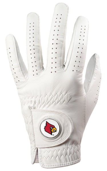 Louisville Cardinals - Cabretta Leather Golf Glove - Linkswalkerdirect