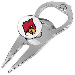 Louisville Cardinals - Hat Trick Divot Tool - Linkswalkerdirect