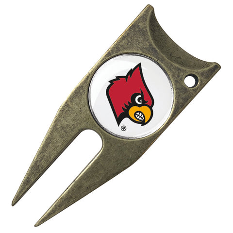 Louisville Cardinals Stealth Golf Divot Tool