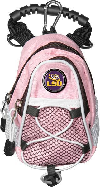 LSU Tigers - Mini Day Pack  -  Pink - Linkswalkerdirect