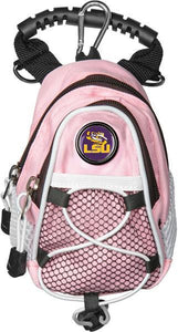 LSU Tigers - Mini Day Pack  -  Pink - Linkswalkerdirect