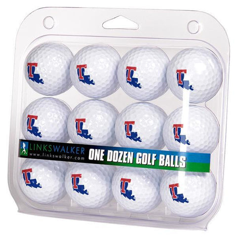 Louisiana Tech Bulldogs - Dozen Golf Balls - Linkswalkerdirect