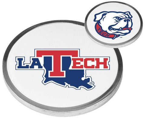  GRAPHICS & MORE Louisiana Tech University Bulldogs Logo Keychain  Classy Round Chrome Plated Metal : Sports & Outdoors