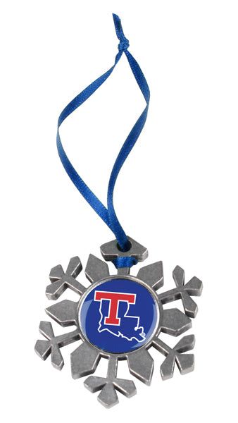 Louisiana Tech Bulldogs - Snow Flake Ornament - Linkswalkerdirect