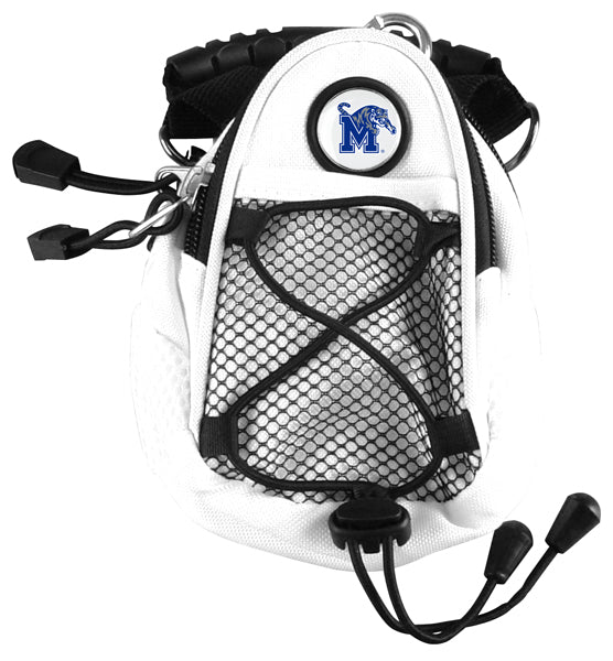 Memphis Tigers - Mini Day Pack  -  White - Linkswalkerdirect