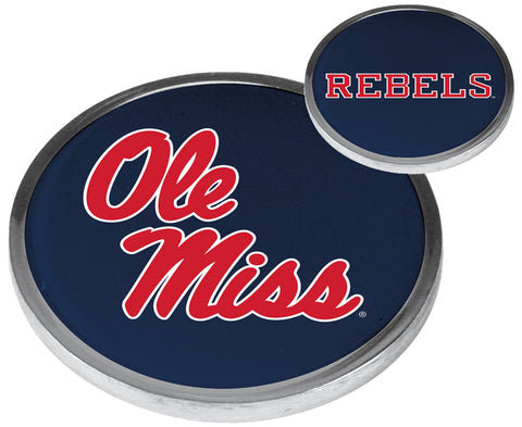 Mississippi Rebels  -  Ole Miss - Flip Coin - Linkswalkerdirect
