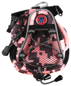 Mississippi Rebels  -  Ole Miss - Mini Day Pack  -  Pink Digi Camo - Linkswalkerdirect