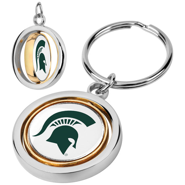 Michigan State Spartans - Spinner Key Chain