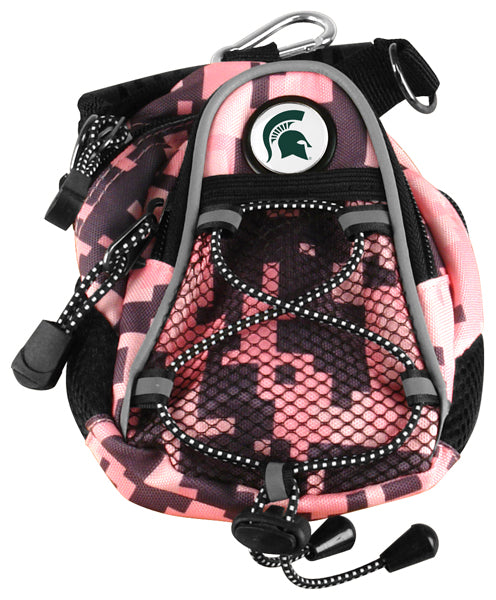 Michigan State Spartans - Mini Day Pack  -  Pink Digi Camo