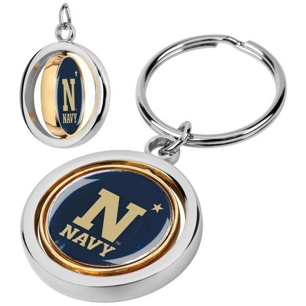 Naval Academy Midshipmen - Spinner Key Chain - Linkswalkerdirect
