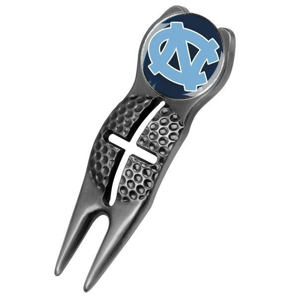 North Carolina Tar Heels - Crosshairs Divot Tool  -  Black - Linkswalkerdirect