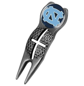 North Carolina Tar Heels - Crosshairs Divot Tool  -  Black - Linkswalkerdirect