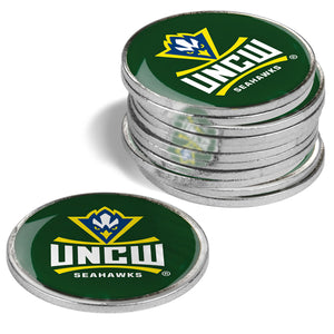 North Carolina Wilmington Seahawks - 12 Pack Ball Markers