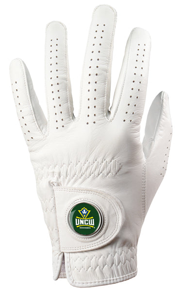 North Carolina Wilmington Seahawks - Cabretta Leather Golf Glove