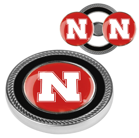 Nebraska Cornhuskers - Challenge Coin / 2 Ball Markers
