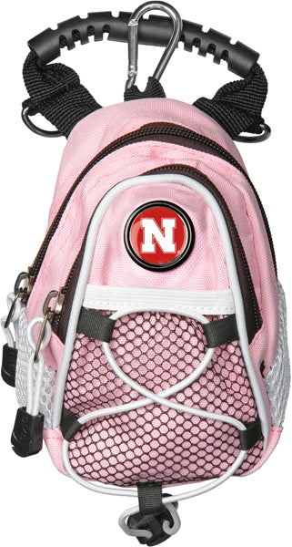 Nebraska Cornhuskers - Mini Day Pack  -  Pink