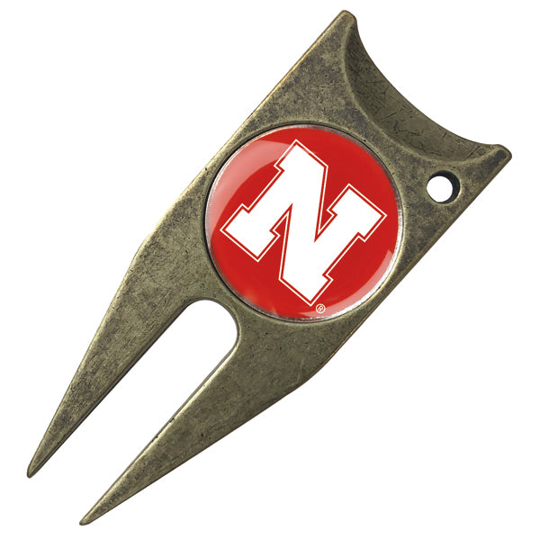 Nebraska Cornhuskers Stealth Golf Divot Tool