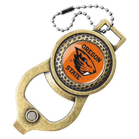 Oregon State Beavers Golf Bag Tag with Ball Marker