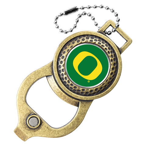 Oregon Ducks Golf Bag Tag with Ball Marker