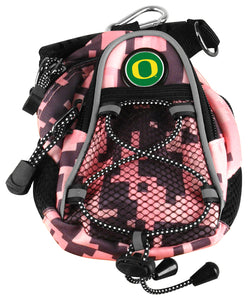 Oregon Ducks - Mini Day Pack  -  Pink Digi Camo - Linkswalkerdirect