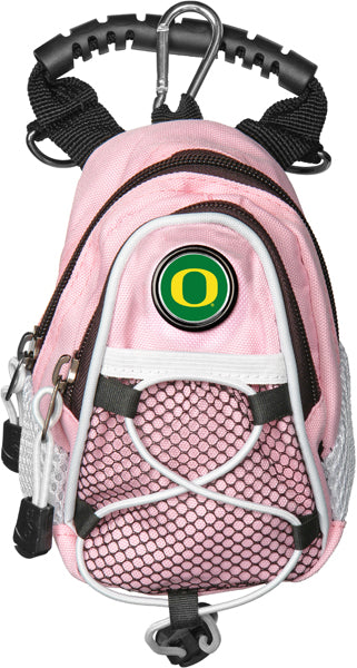 Oregon Ducks - Mini Day Pack  -  Pink - Linkswalkerdirect