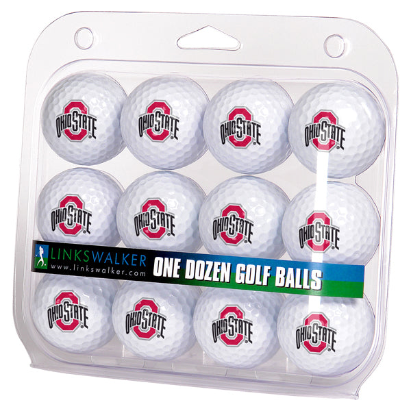 Ohio State Buckeyes Golf Balls 1 Dozen 2-Piece Regulation Size Balls
