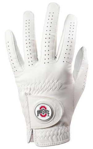 Ohio State Buckeyes - Cabretta Leather Golf Glove - Linkswalkerdirect