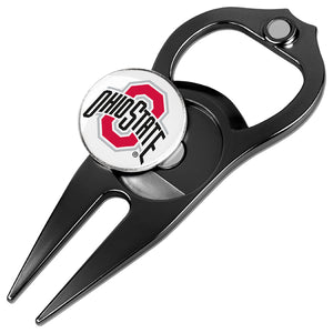 Ohio State Buckeyes - Hat Trick Divot Tool Black