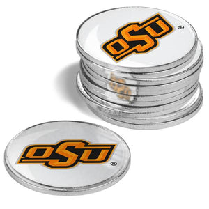 Oklahoma State Cowboys - 12 Pack Ball Markers