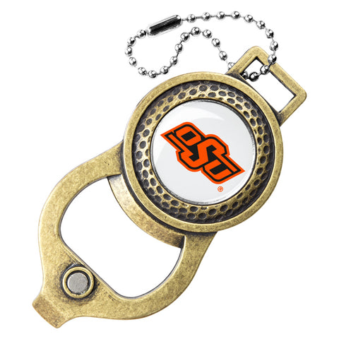 Oklahoma State Cowboys Golf Bag Tag with Ball Marker