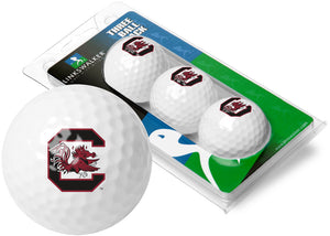 South Carolina Gamecocks - 3 Golf Ball Sleeve
