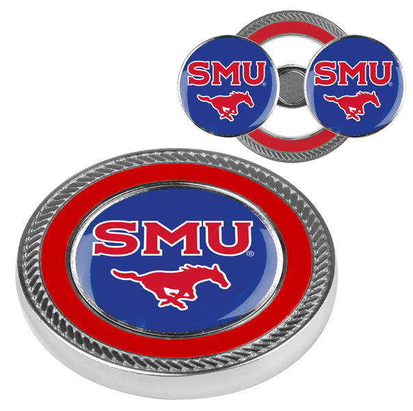 Southern Methodist University Mustangs - Challenge Coin / 2 Ball Markers