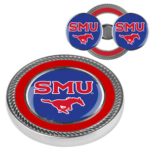 Southern Methodist University Mustangs - Challenge Coin / 2 Ball Markers