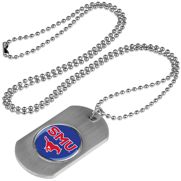 Southern Methodist University Mustangs - Dog Tag