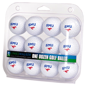 Southern Methodist Mustangs Golf Balls 1 Dozen 2-Piece Regulation Size Balls