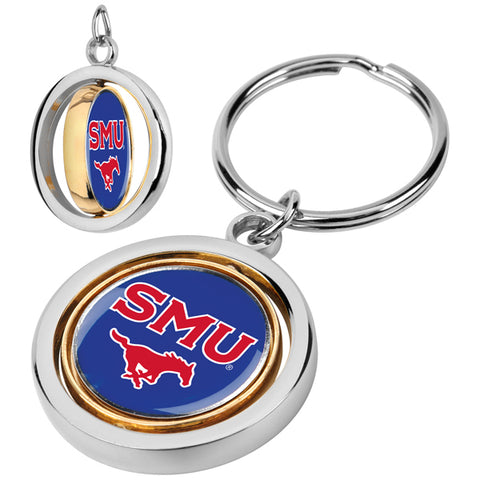 Southern Methodist University Mustangs - Spinner Key Chain