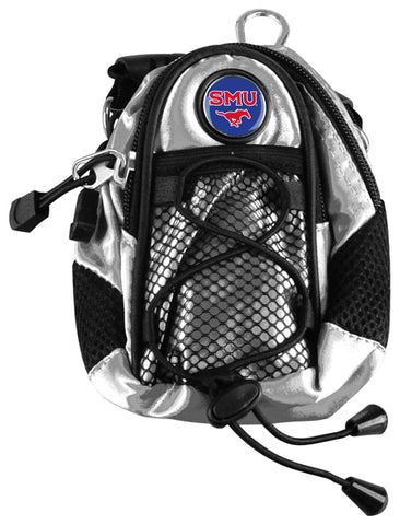 Southern Methodist University Mustangs - Mini Day Pack  -  Silver