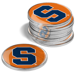 Syracuse Orange - 12 Pack Ball Markers