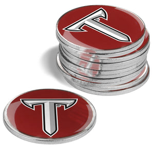 Troy Trojans - 12 Pack Ball Markers