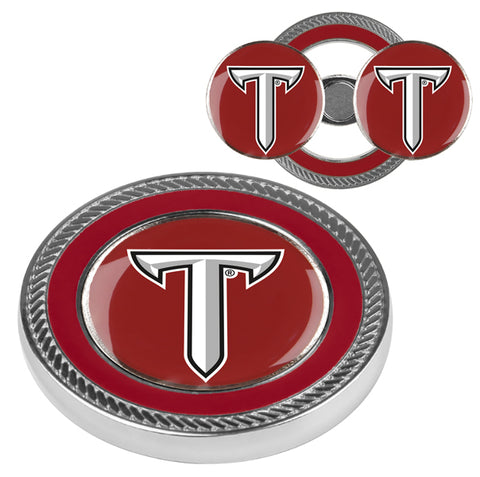 Troy Trojans - Challenge Coin / 2 Ball Markers