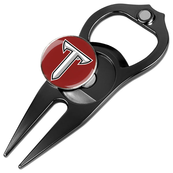 Troy Trojans - Hat Trick Divot Tool Black
