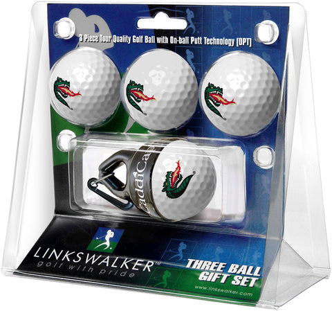 Alabama  -  UAB Blazers - 4 Golf Ball Gift Pack with CaddiCap Ball Holder